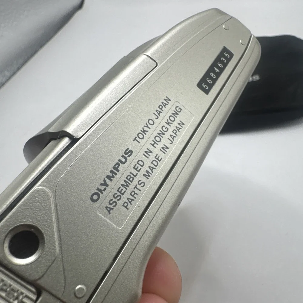 Olympus mju II DLX Stylus Epic 35mm F2.8 Camera – Works Flash Not Working READ‎